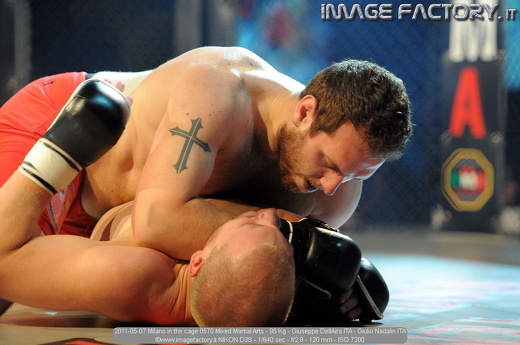 2011-05-07 Milano in the cage 0570 Mixed Martial Arts - 95 Kg - Giuseppe DellAira ITA - Giulio Nadalin ITA